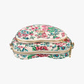 GG Marmont Flower Print Heart Multicolour Leather 740355 A040805972GGマーモント フラワー プリント ハート マルチカラー レザー 740355 A040805972