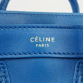 Luggage Mini Shopper Blue Leather F-SA-0152 F-MM-0162ラゲージミニショッパー ブルー レザー F-SA-0152 F-MM-0162