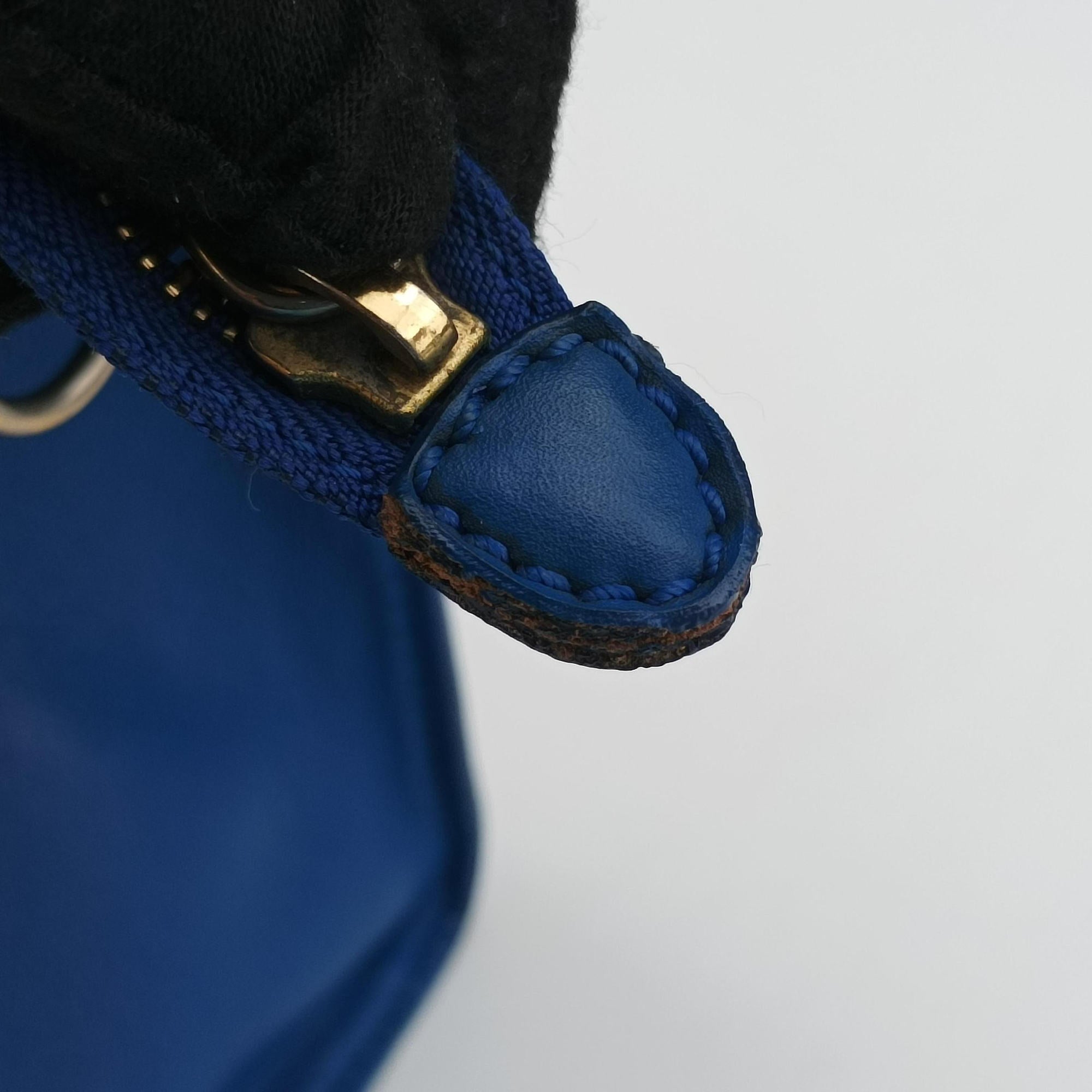 Luggage Mini Shopper Blue Leather F-SA-0152 F-MM-0162ラゲージミニショッパー ブルー レザー F-SA-0152 F-MM-0162