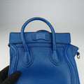 Luggage Mini Shopper Blue Leather F-SA-0152 F-MM-0162ラゲージミニショッパー ブルー レザー F-SA-0152 F-MM-0162