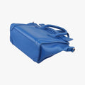 Luggage Mini Shopper Blue Leather F-SA-0152 F-MM-0162ラゲージミニショッパー ブルー レザー F-SA-0152 F-MM-0162