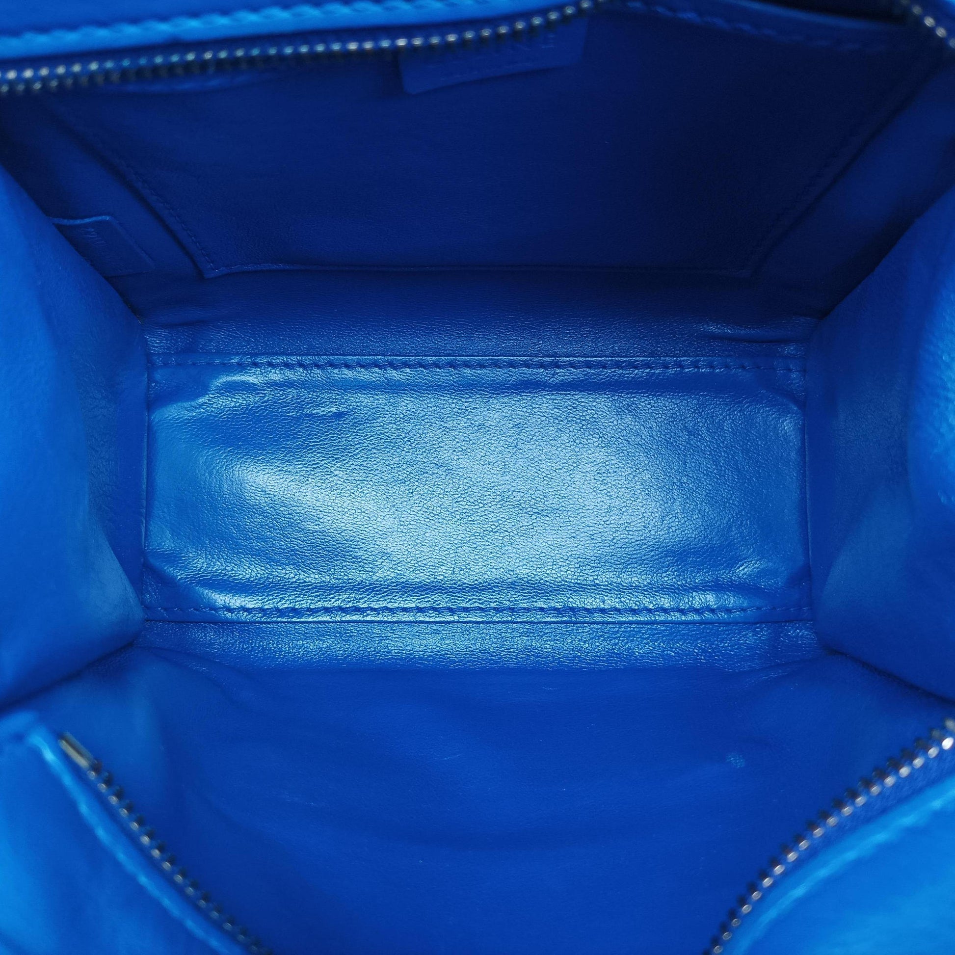 Luggage Mini Shopper Blue Leather F-SA-0152 F-MM-0162ラゲージミニショッパー ブルー レザー F-SA-0152 F-MM-0162