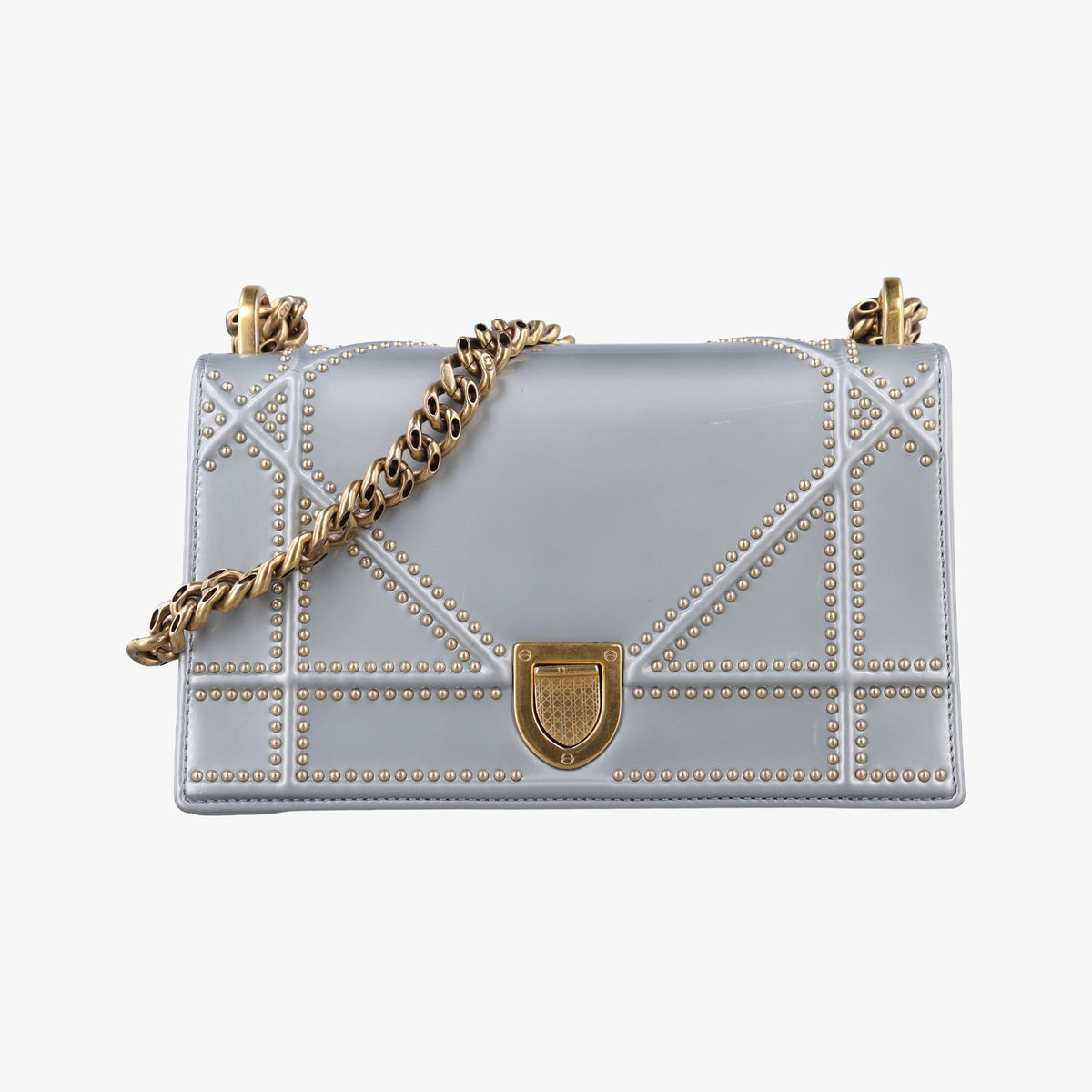 Diorama Silver Patent Leather 13-BO-0118ディオラマ シルバー パテント 13-BO-0118