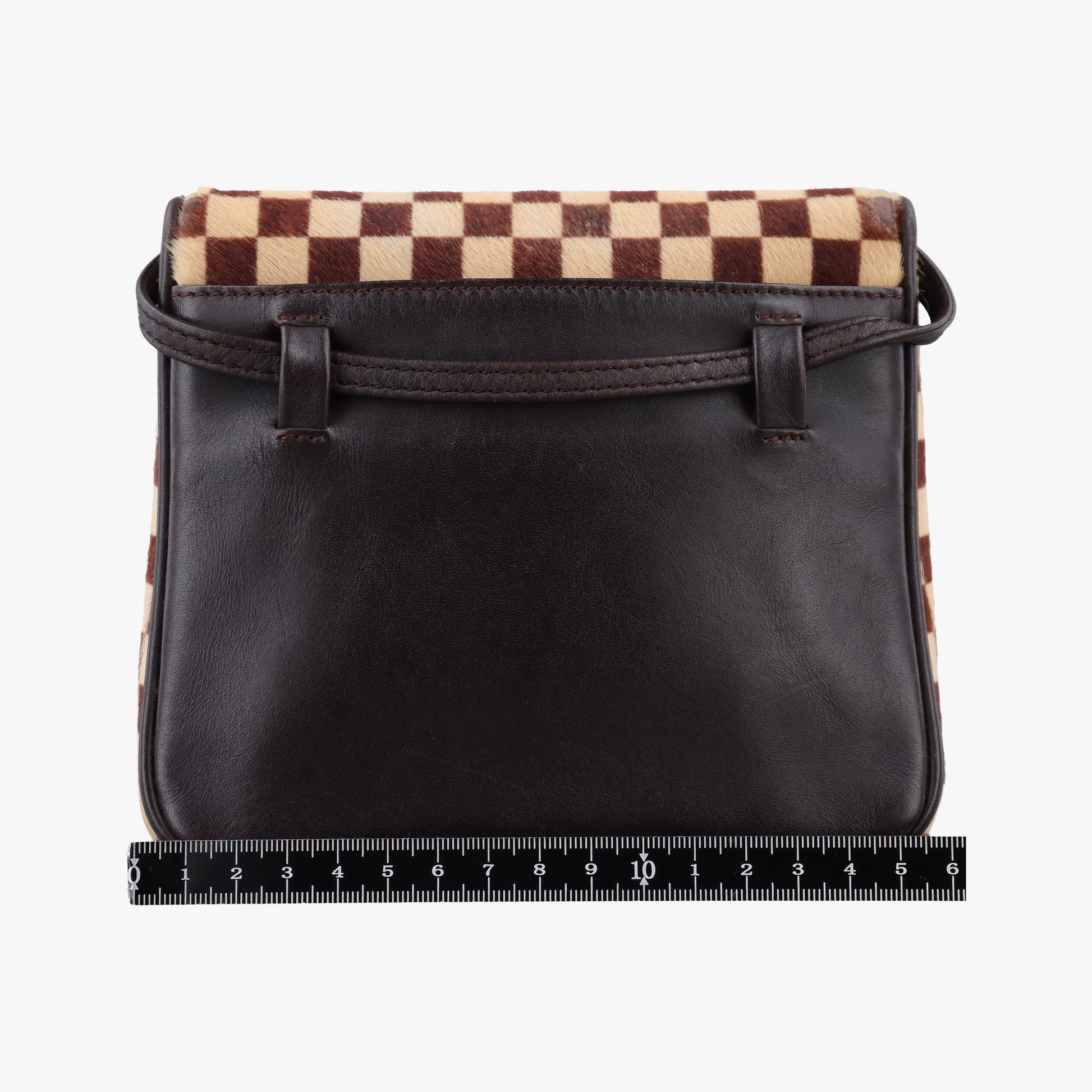 Gazelle  Brown Damier Sauvage Pony Hair M92130 CE0057ガゼル ブラウン / エベヌ ダミエ ソバージュハラコ M92130 CE0057