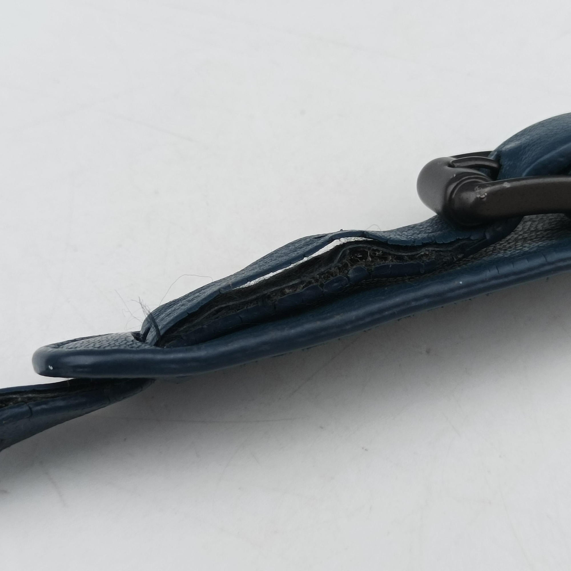 NODINI Intrecciato Blue lambskin B06148949Bノディーニ イントレチャート ブルー ラムスキン B06148949B