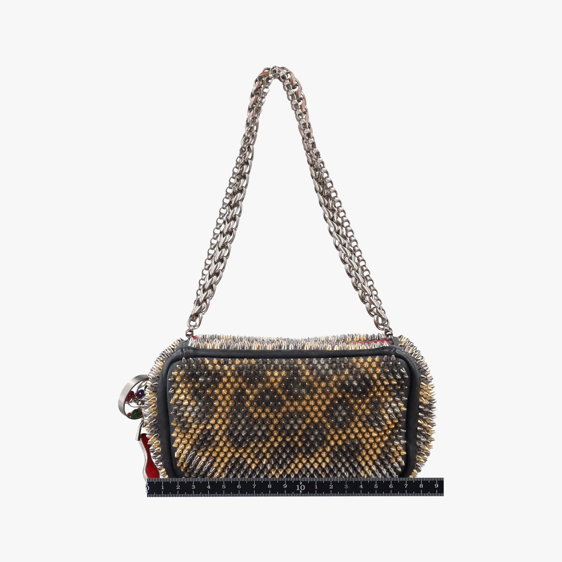 Piloutin Black×Leopard Print Leather ピロタン ブラック×レオパード柄 レザー 