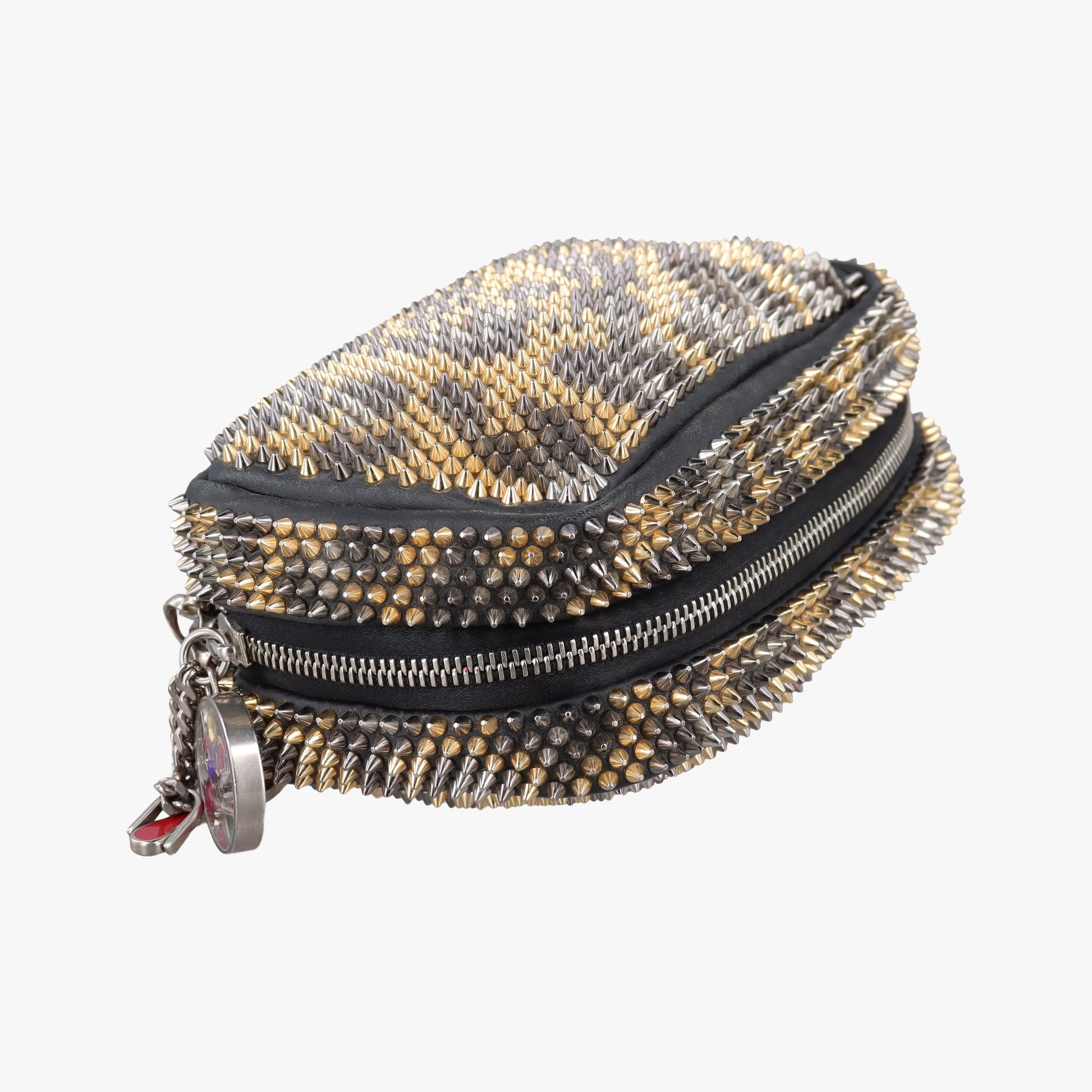Piloutin Black×Leopard Print Leather ピロタン ブラック×レオパード柄 レザー 
