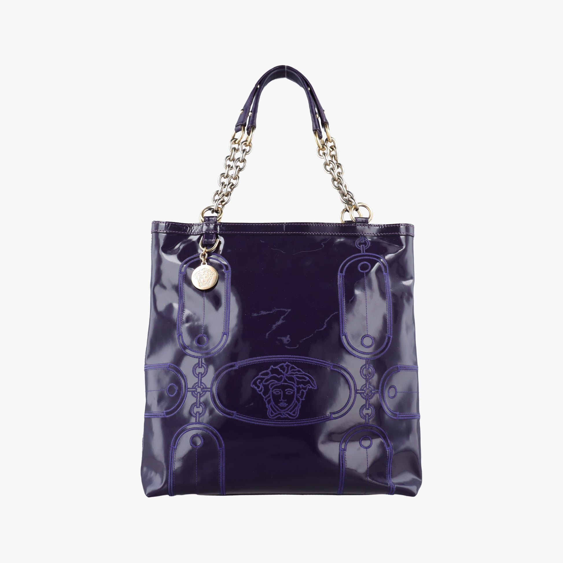 medusa Purple Patent Leather メドゥーサ パープル パテント 