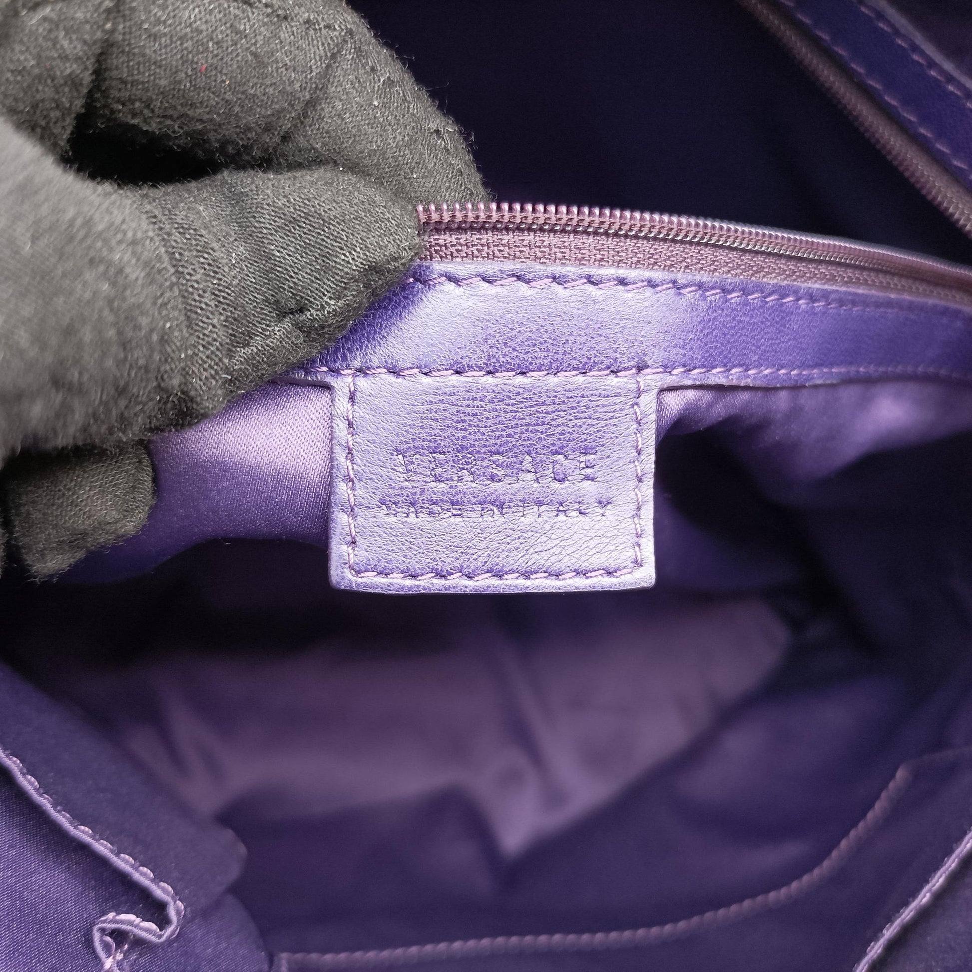 medusa Purple Patent Leather メドゥーサ パープル パテント 