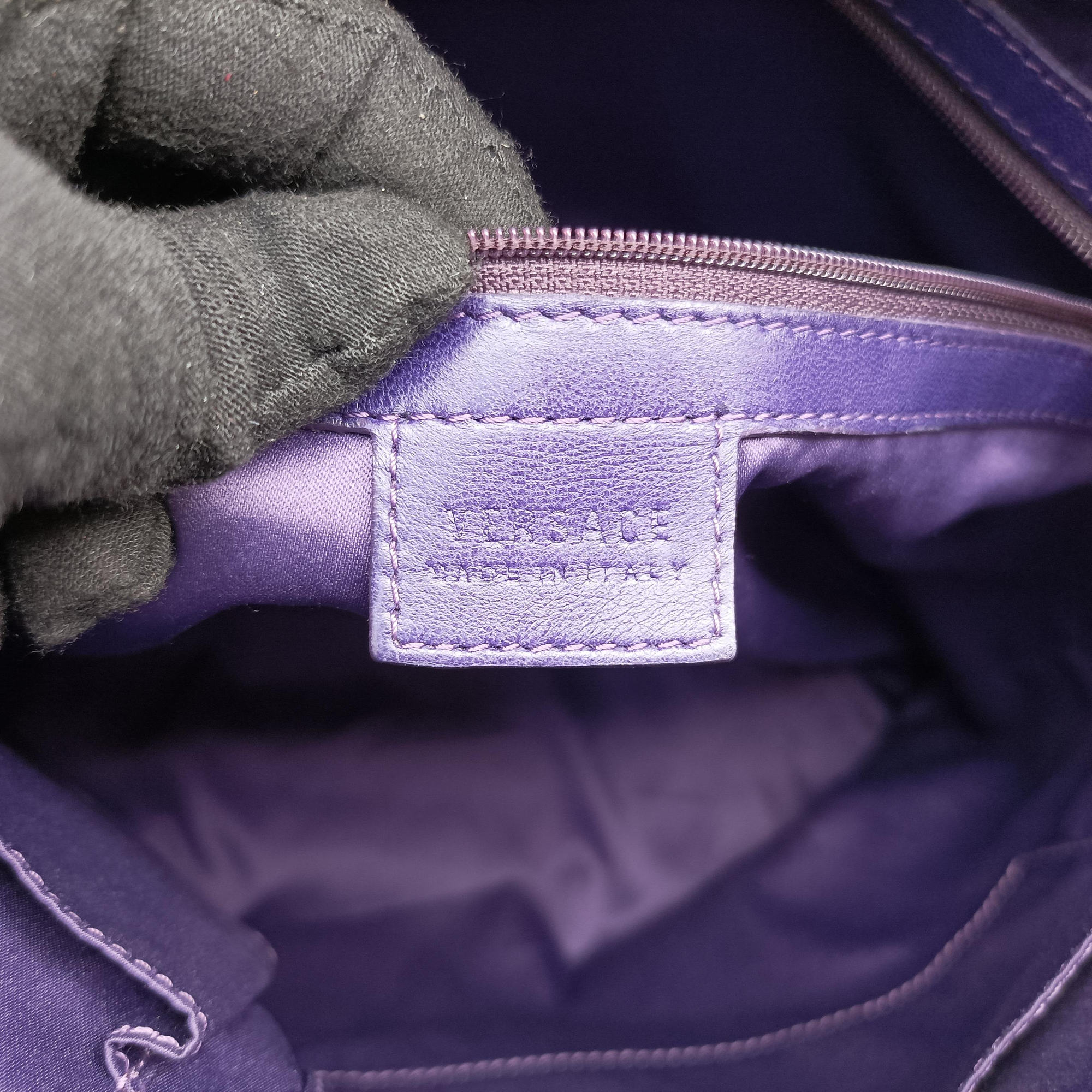 medusa Purple Patent Leather メドゥーサ パープル パテント 