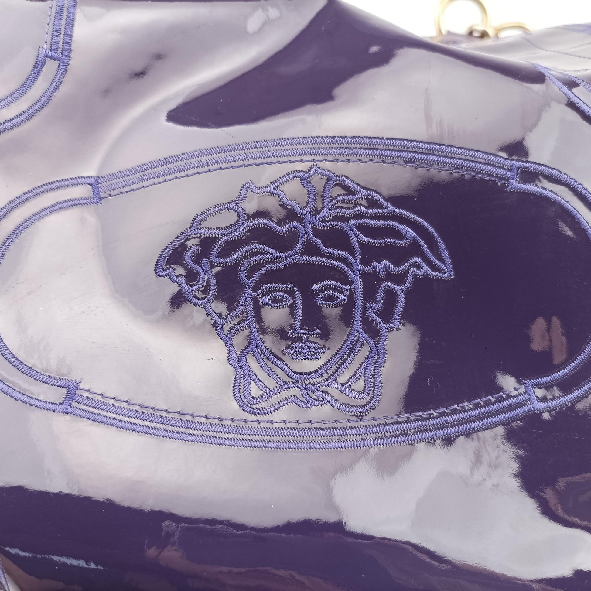 medusa Purple Patent Leather メドゥーサ パープル パテント 