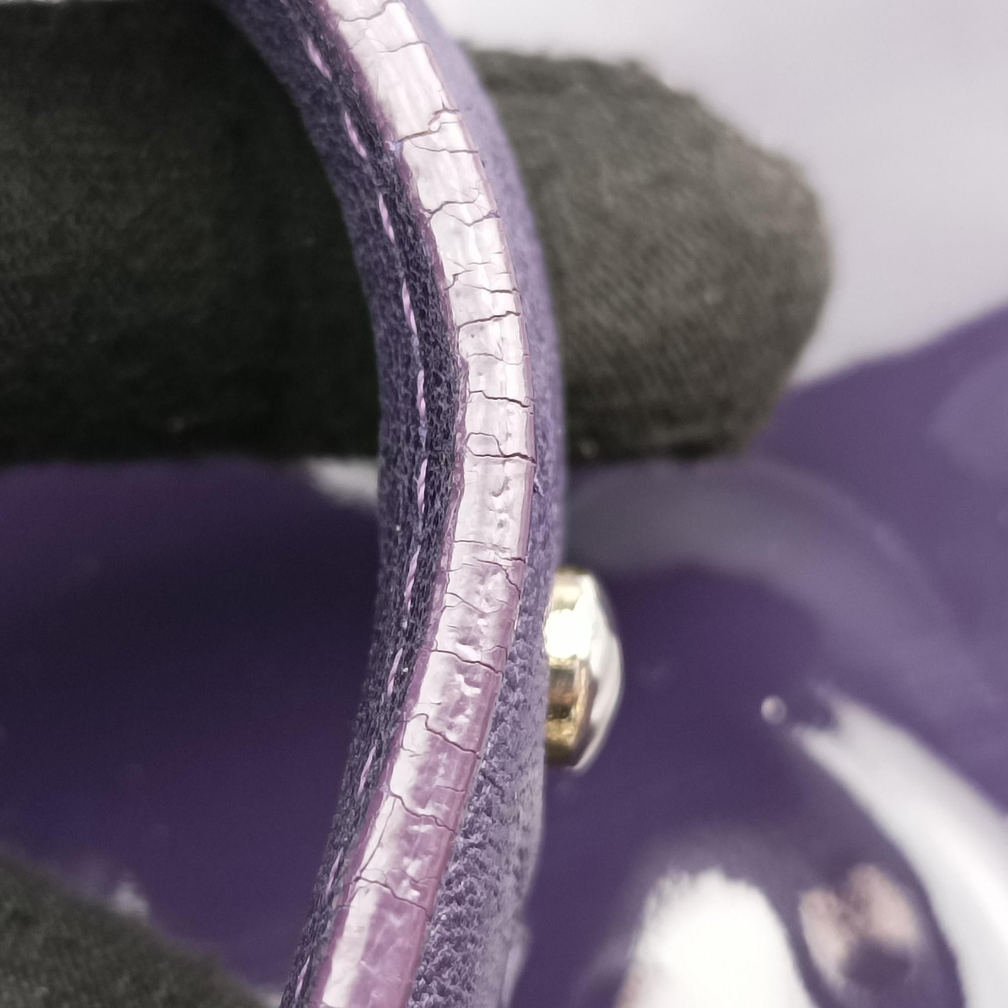 medusa Purple Patent Leather メドゥーサ パープル パテント 