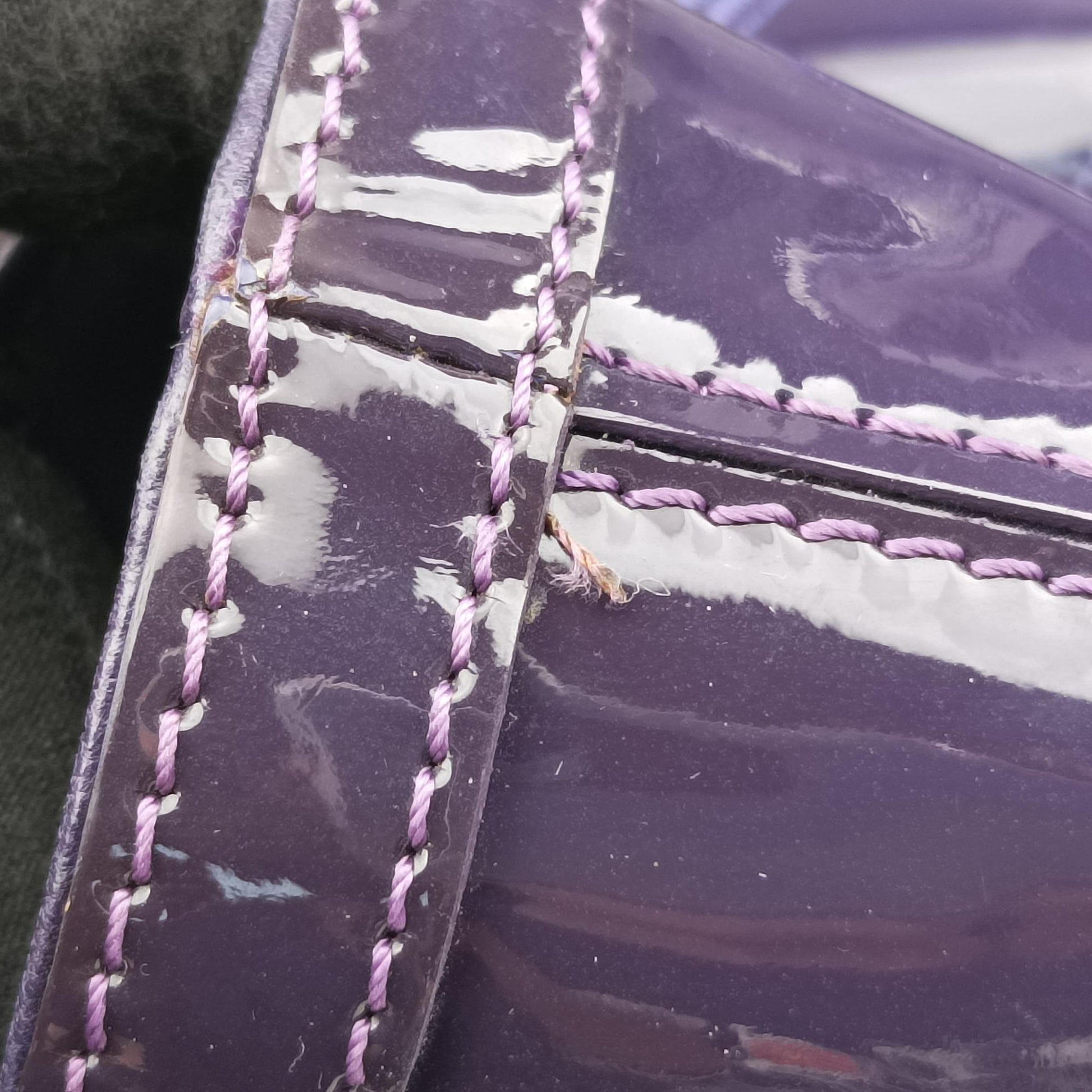 medusa Purple Patent Leather メドゥーサ パープル パテント 