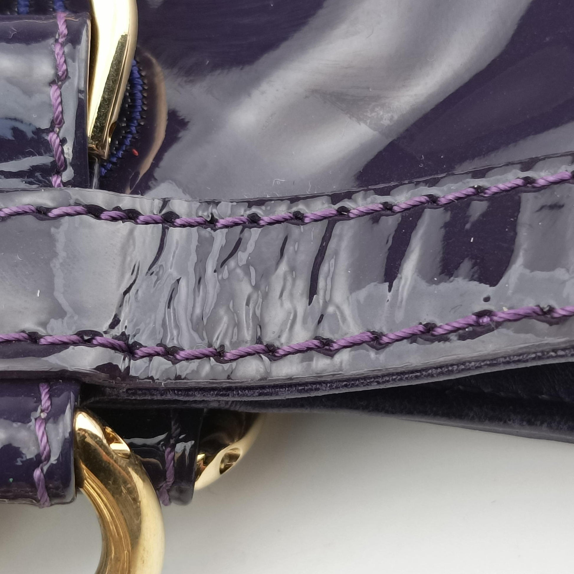 medusa Purple Patent Leather メドゥーサ パープル パテント 