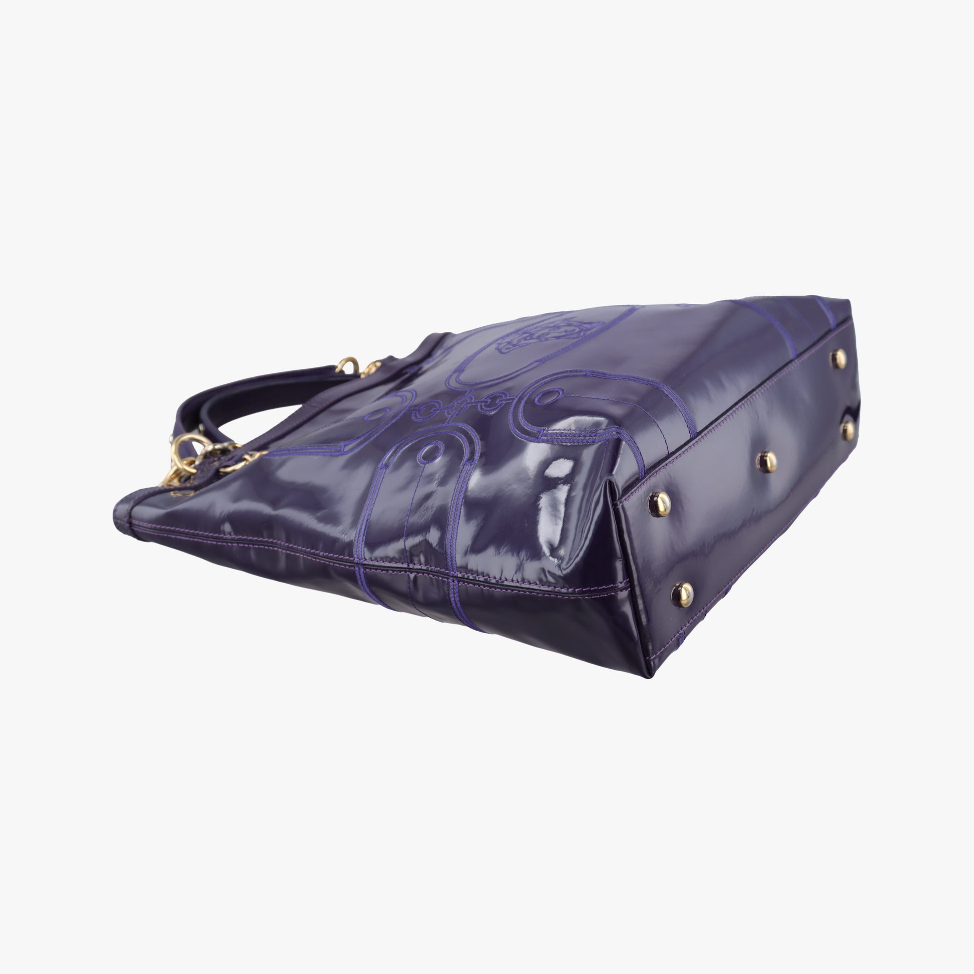 medusa Purple Patent Leather メドゥーサ パープル パテント 
