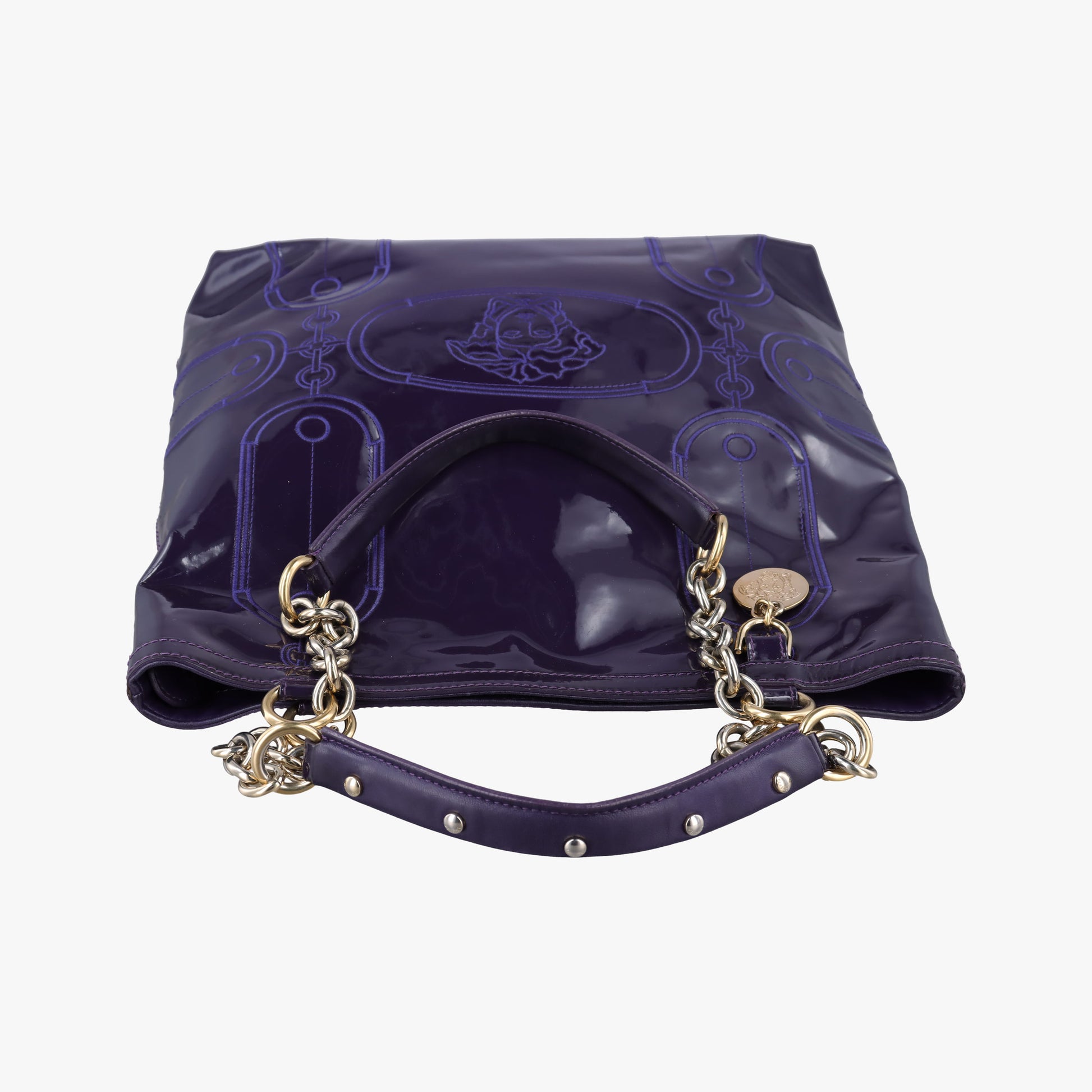 medusa Purple Patent Leather メドゥーサ パープル パテント 