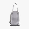 Triangle logo Silver Saffiano Leather 1DH030 85トライアングルロゴ シルバー サフィアーノレザー 1DH030 85
