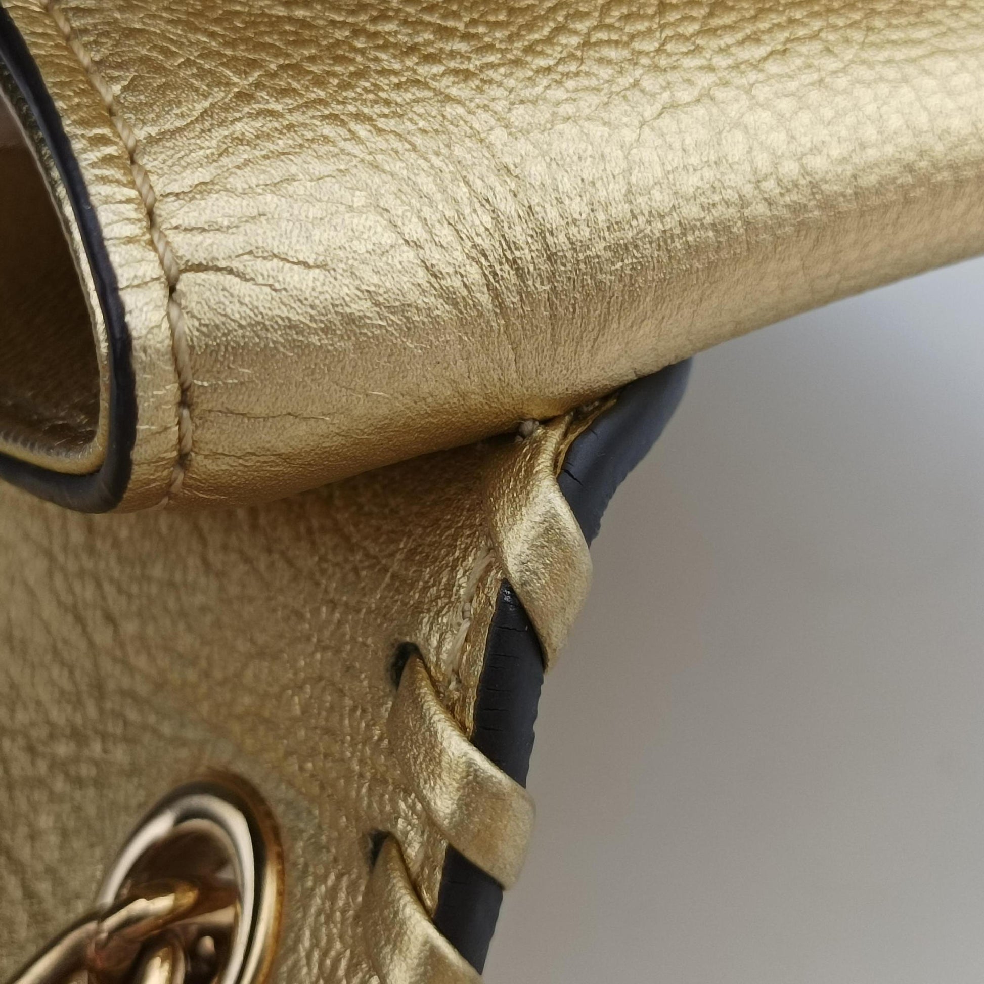 Very Chain Golden Leather M43202 FO3177ヴェリー チェーン ゴールド レザー M43202 FO3177