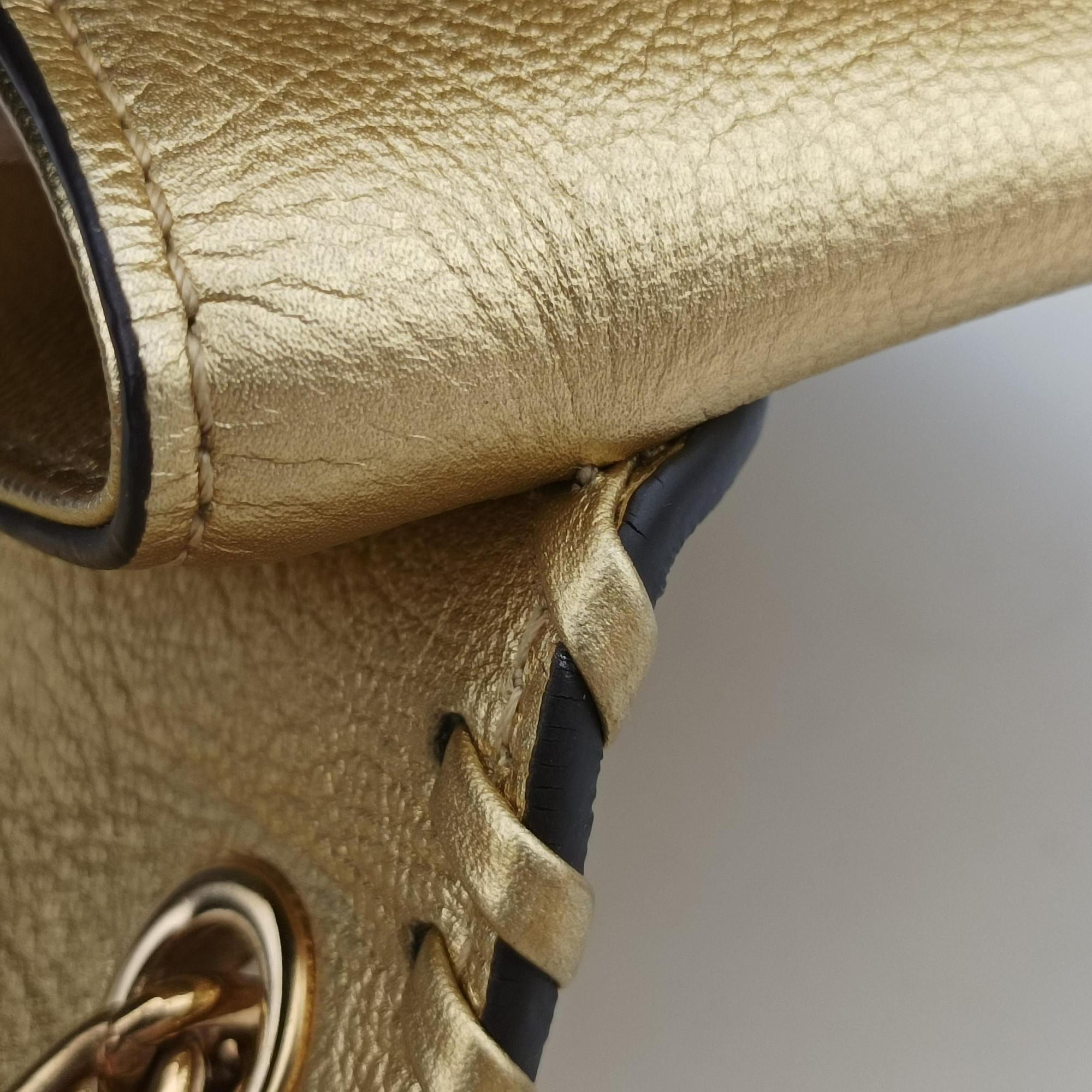 Very Chain Golden Leather M43202 FO3177ヴェリー チェーン ゴールド レザー M43202 FO3177