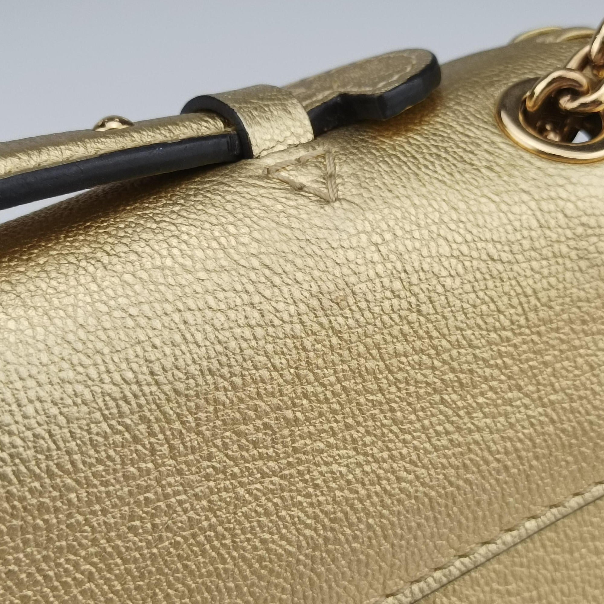 Very Chain Golden Leather M43202 FO3177ヴェリー チェーン ゴールド レザー M43202 FO3177