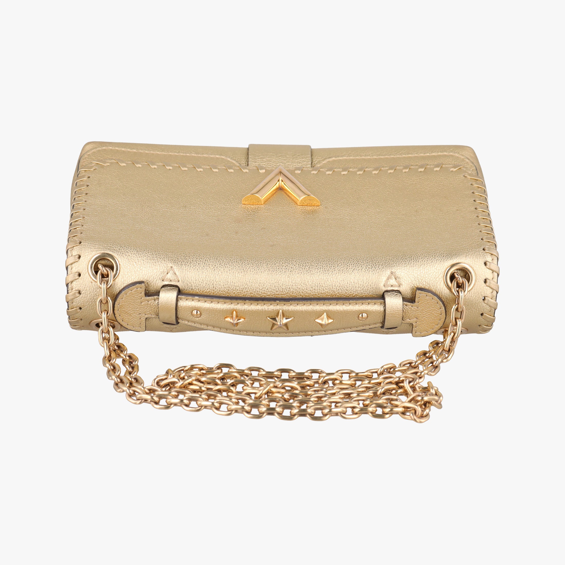 Very Chain Golden Leather M43202 FO3177ヴェリー チェーン ゴールド レザー M43202 FO3177