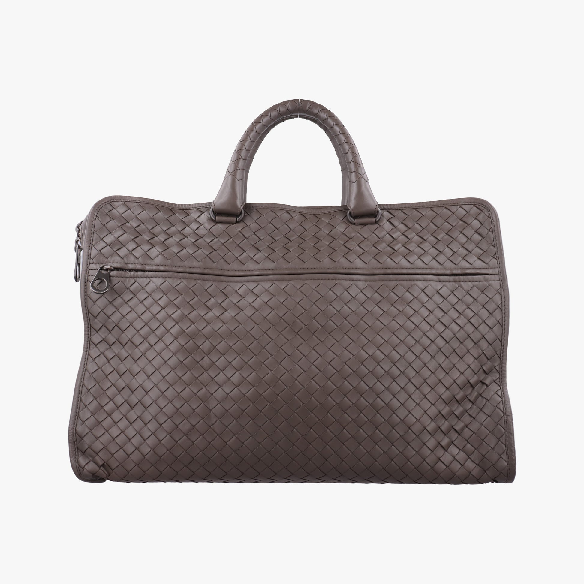Intrecciato Brown lambskin B00028619Zイントレチャート ブラウン ラムスキン B00028619Z