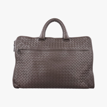 Intrecciato Brown lambskin B00028619Zイントレチャート ブラウン ラムスキン B00028619Z