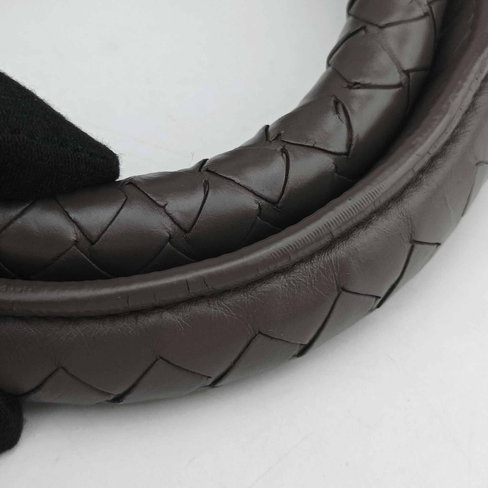Intrecciato Brown lambskin B00028619Zイントレチャート ブラウン ラムスキン B00028619Z