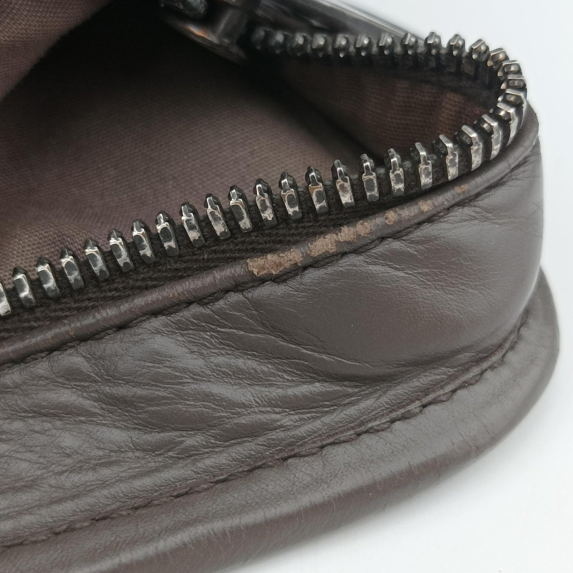 Intrecciato Brown lambskin B00028619Zイントレチャート ブラウン ラムスキン B00028619Z