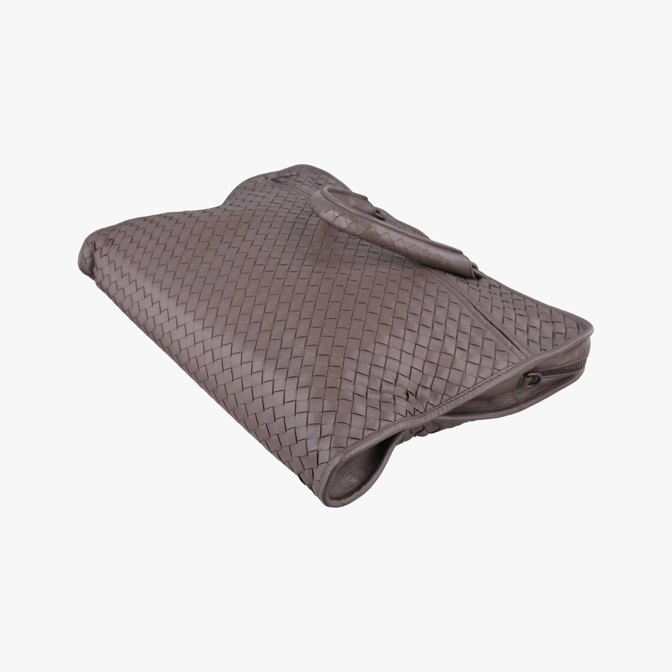 Intrecciato Brown lambskin B00028619Zイントレチャート ブラウン ラムスキン B00028619Z