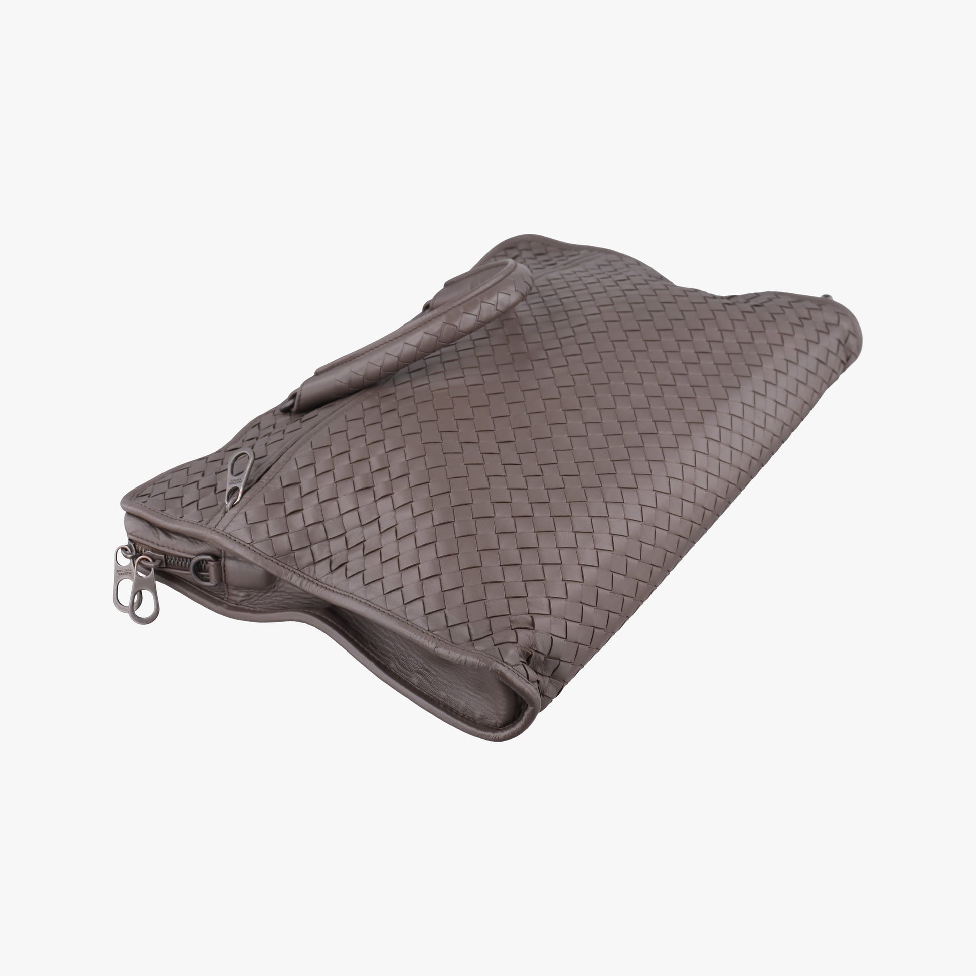 Intrecciato Brown lambskin B00028619Zイントレチャート ブラウン ラムスキン B00028619Z