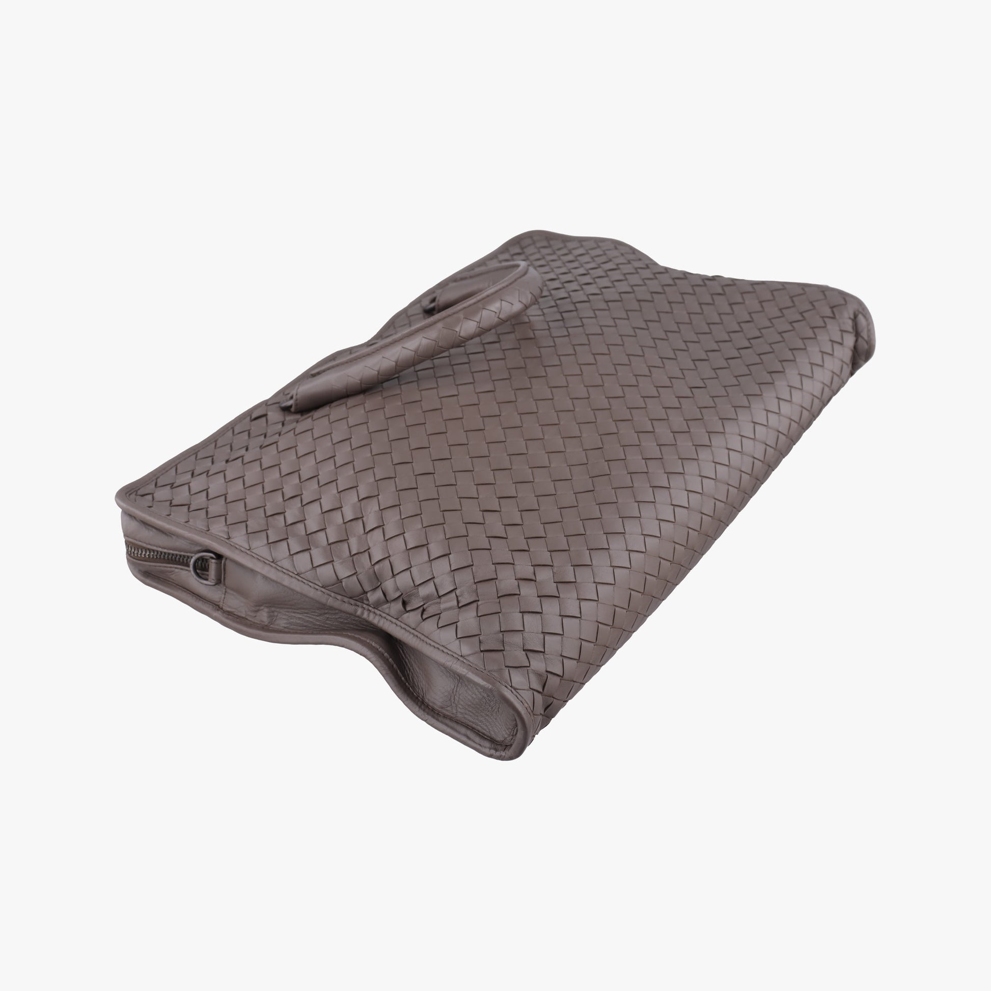 Intrecciato Brown lambskin B00028619Zイントレチャート ブラウン ラムスキン B00028619Z