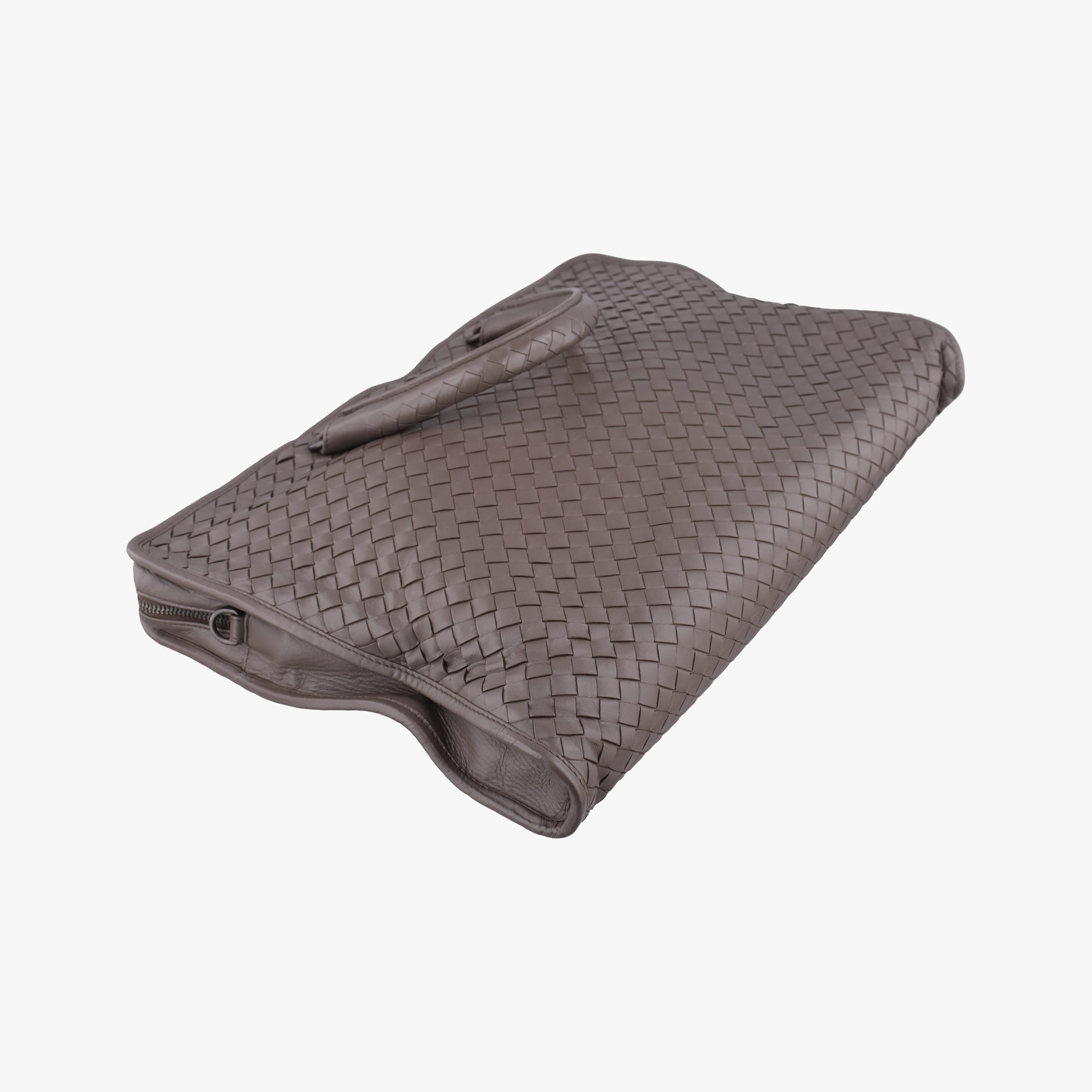 Intrecciato Brown lambskin B00028619Zイントレチャート ブラウン ラムスキン B00028619Z