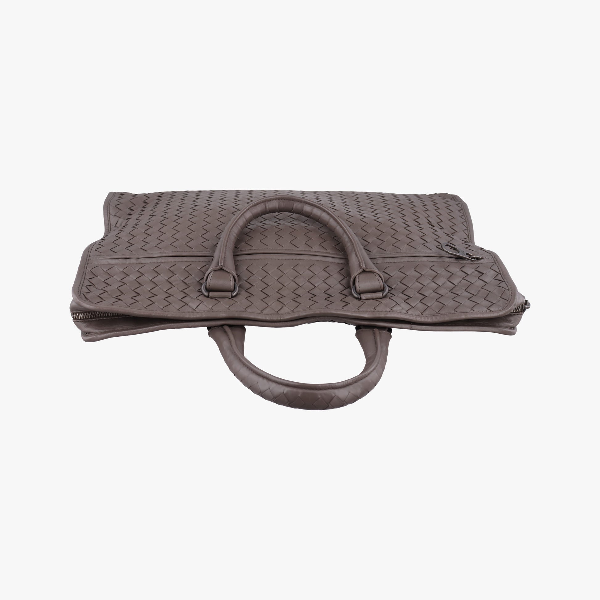 Intrecciato Brown lambskin B00028619Zイントレチャート ブラウン ラムスキン B00028619Z