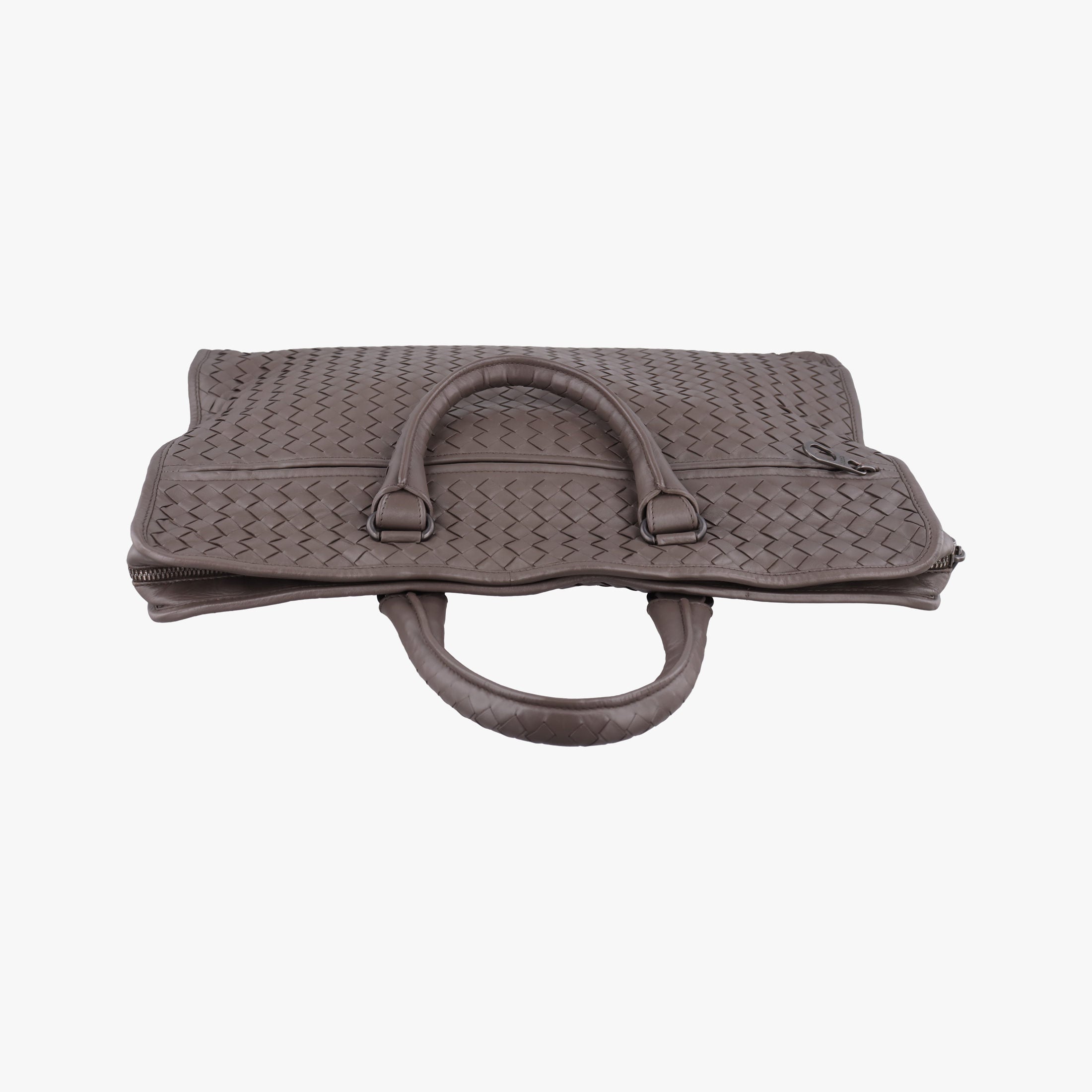Intrecciato Brown lambskin B00028619Zイントレチャート ブラウン ラムスキン B00028619Z
