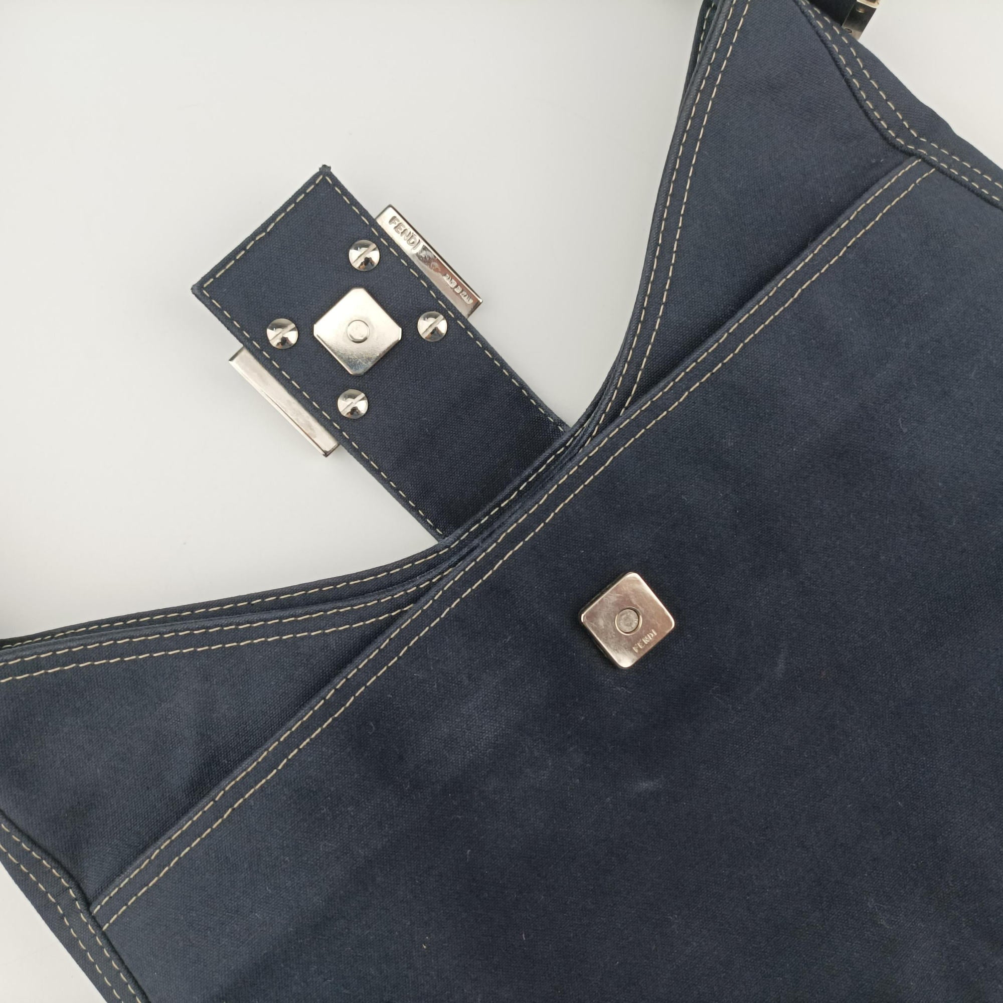 Mamma Bucket Navy Denim 22112 Lot number unknownマンマバケット ネイビー デニム 22112 製番不明