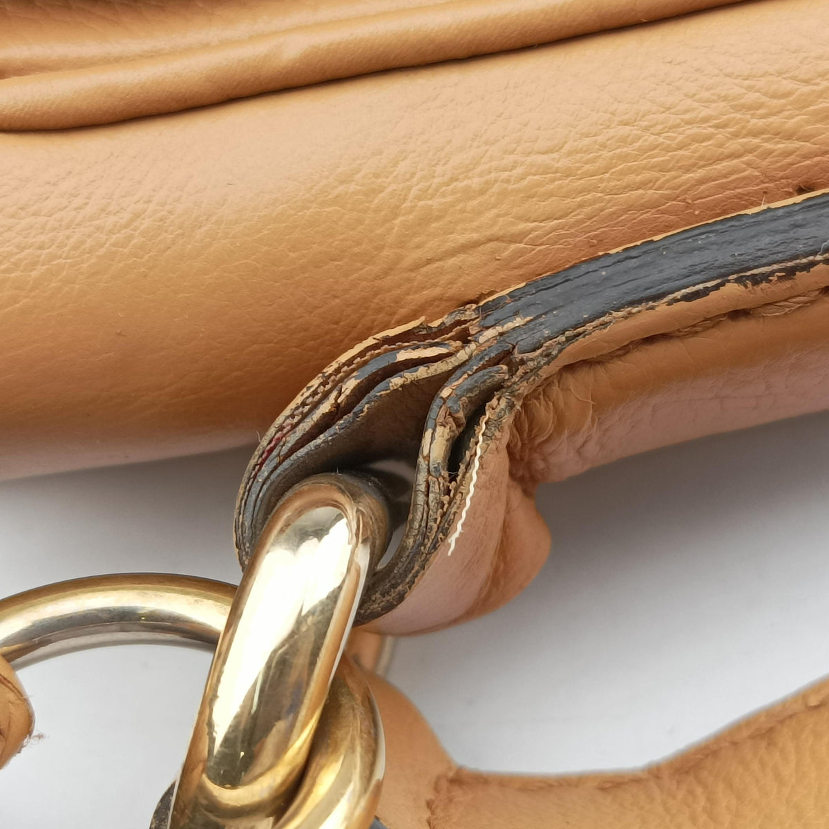 Pre-owned Gucci Marrakech Messenger Brown canvasxLeather 257024 shoulderbag | stylenewstar