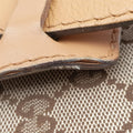 Pre-owned Gucci Marrakech Messenger Brown canvasxLeather 257024 shoulderbag | stylenewstar