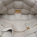 Padded CASSETTE White lambskin B08847226N IC Chipパデッド カセット ホワイト ラムスキン B08847226N ICチップ