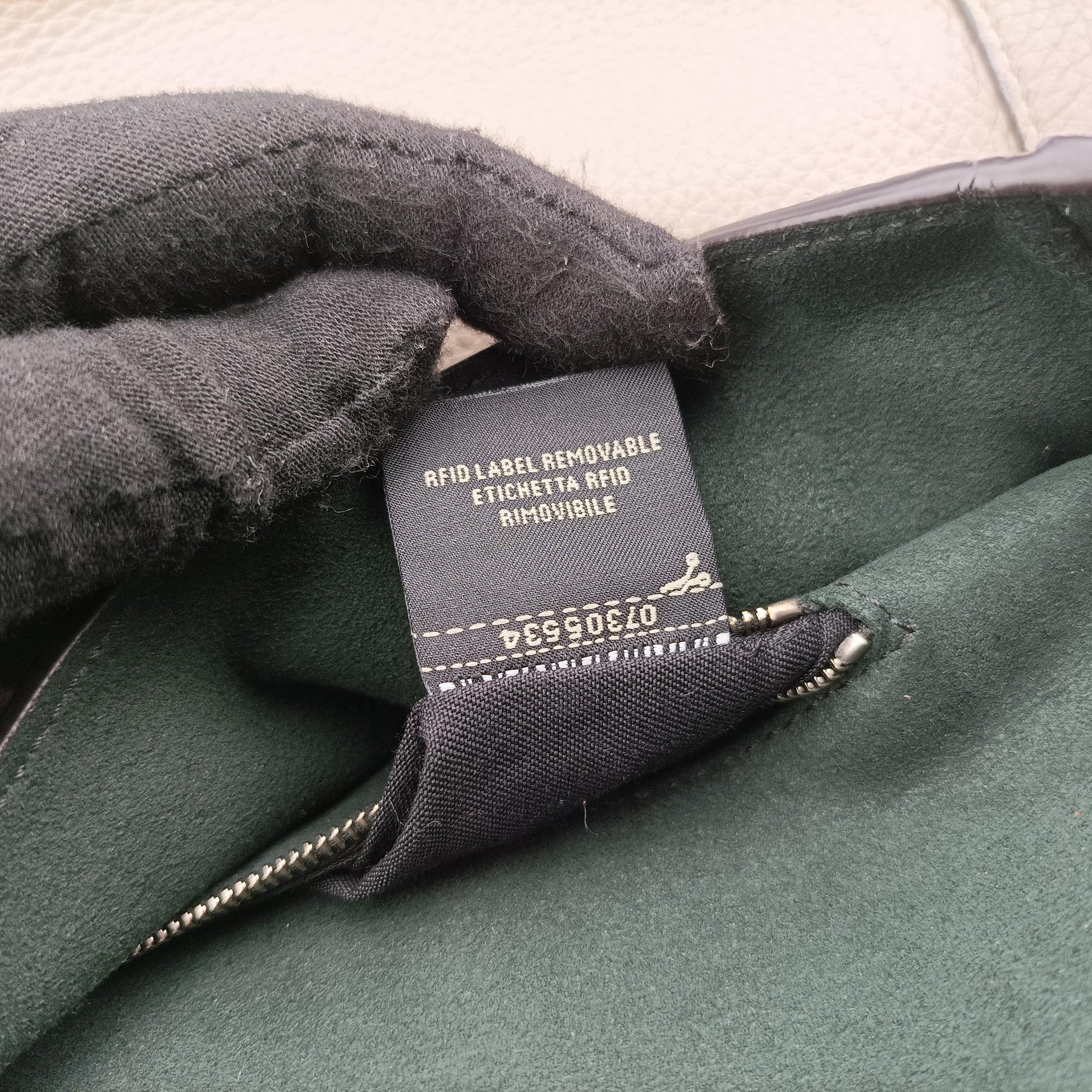 Baguette Grey Leather 7VA537 7VA537 AG0L 228-3262マンマバケット グレー レザー 7VA537 7VA537 AG0L 228-3262