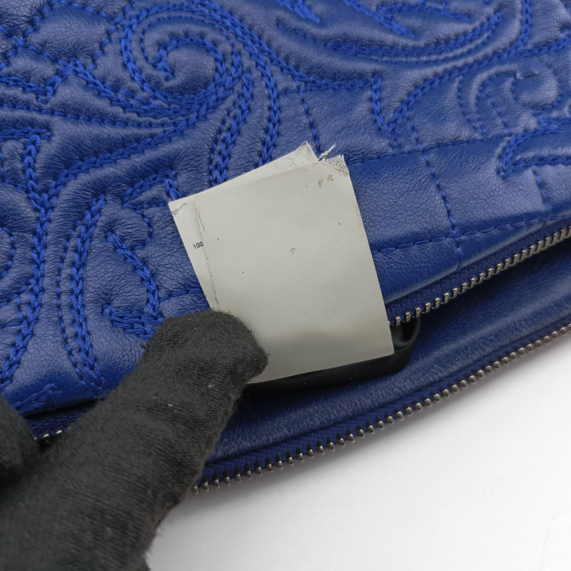 Vanitas Blue Leather ヴァニタス ブルー レザー 