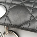 Cannage Dior Soft Shopping Black lambskin 26-MA-0111ディオールソフト ブラック ラムスキン 26-MA-0111
