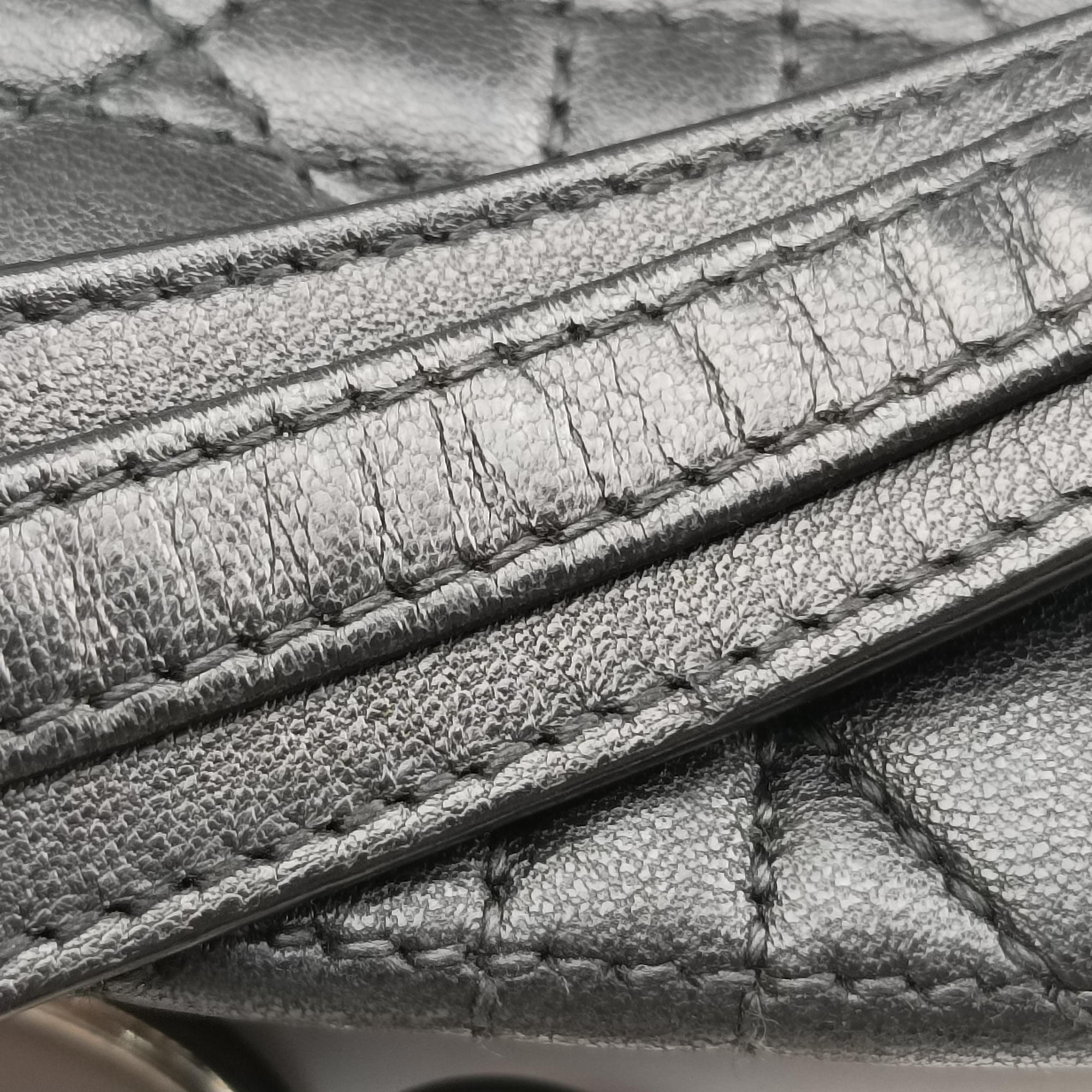 Cannage Dior Soft Shopping Black lambskin 26-MA-0111ディオールソフト ブラック ラムスキン 26-MA-0111