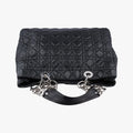 Cannage Dior Soft Shopping Black lambskin 26-MA-0111ディオールソフト ブラック ラムスキン 26-MA-0111