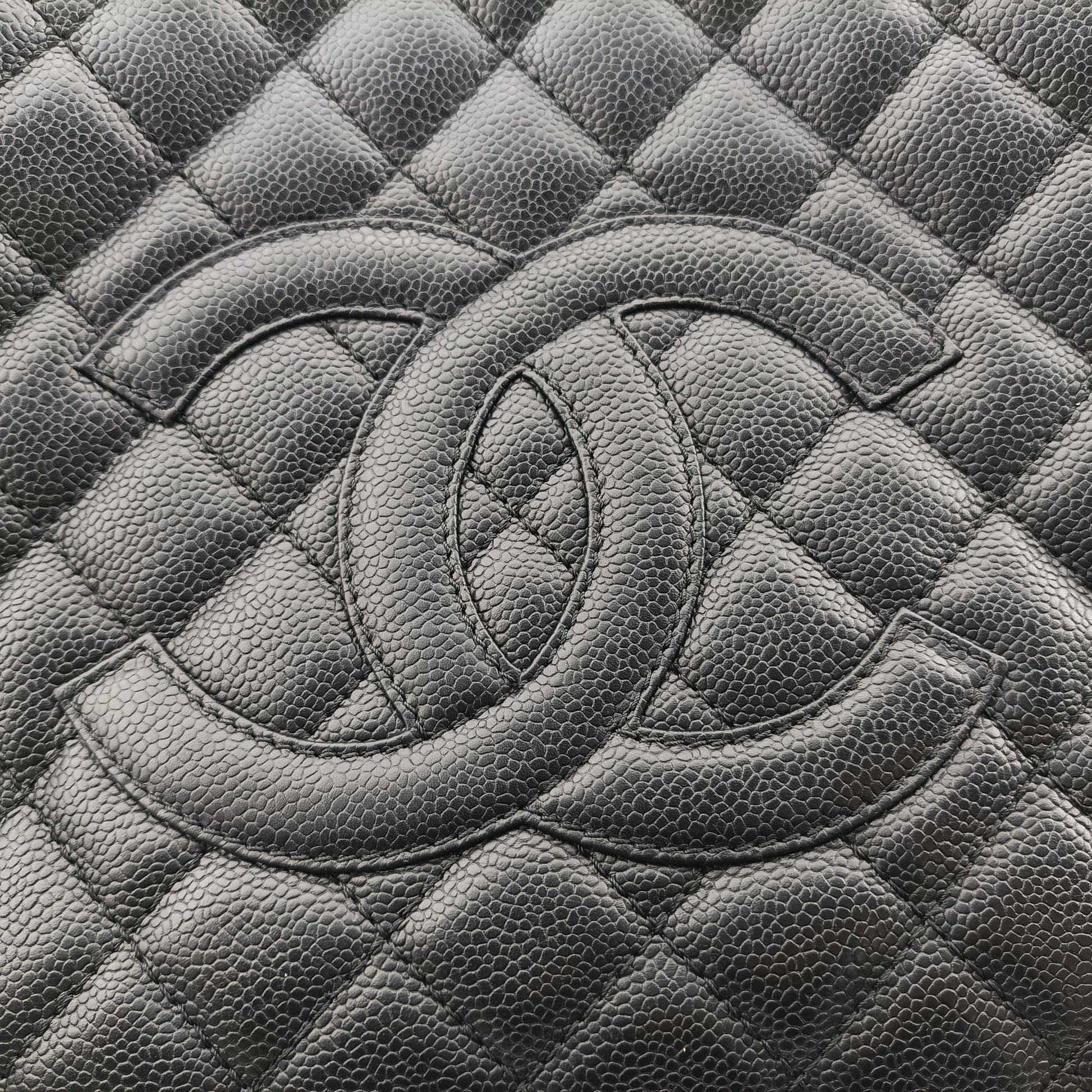 Matelasse Cocomark GST Black caviar skin A20995 12509894マトラッセ ココマークGST ブラック キャビアスキン A20995 12509894