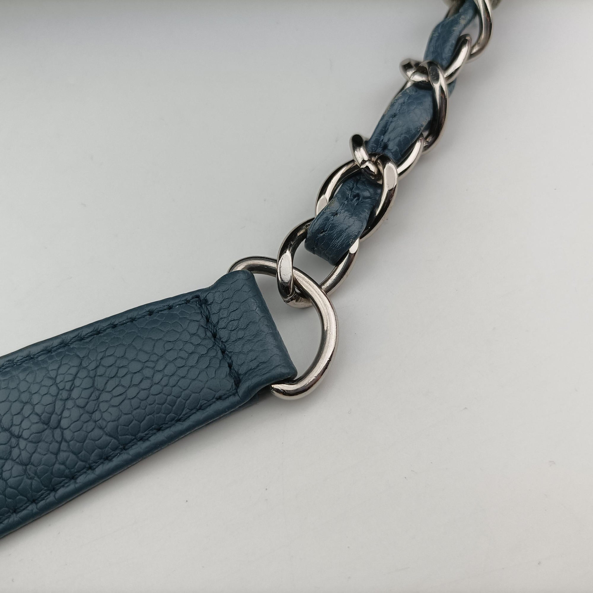Matelasse Cocomark GST Blue caviar skin A50995 19750568マトラッセ ココマークGST ブルー キャビアスキン A50995 19750568