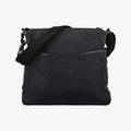 Flora Black Leather×Canvas 145857 E010120725フローラ ブラック レザー×キャンバス 145857 E010120725