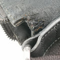 Flora Black Leather×Canvas 145857 E010120725フローラ ブラック レザー×キャンバス 145857 E010120725