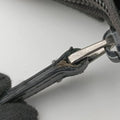 Flora Black Leather×Canvas 145857 E010120725フローラ ブラック レザー×キャンバス 145857 E010120725
