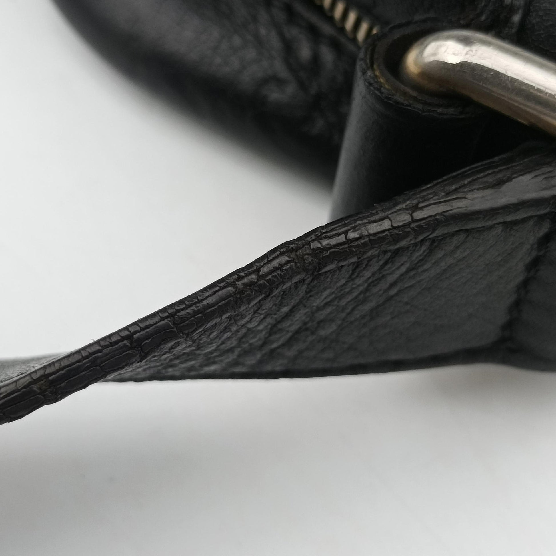 GG Imprime Messenger Black Leather 201448 F011091114GGインプリメ メッセンジャー ブラック レザー 201448 F011091114